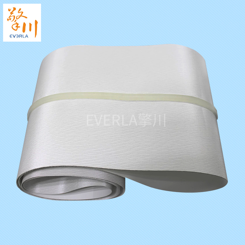 白色透明加導(dǎo)條pu<a href='http://ontimecarpet.com/shusongdai/' target='_blank'><u>輸送帶</u></a>食品<a href='http://ontimecarpet.com/shusongdai/' target='_blank'><u>輸送帶</u></a>主圖