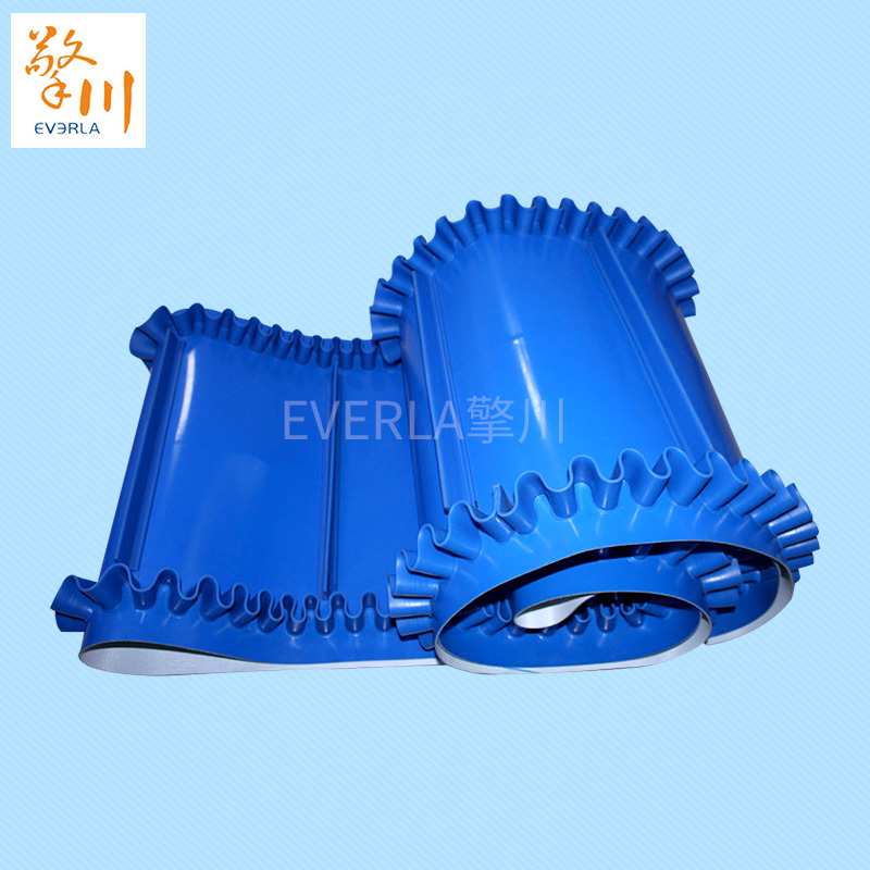 藍色裙邊<a href='http://ontimecarpet.com/shusongdai/' target='_blank'><u>輸送帶</u></a>的圖片1