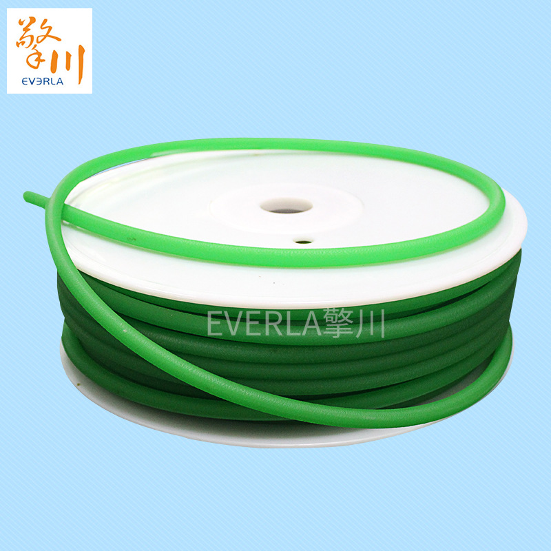 綠色PU圓形<a href='http://ontimecarpet.com/shusongdai/' target='_blank'><u>輸送帶</u></a>1