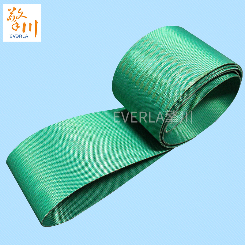 雙面綠色PVC纖維<a href='http://ontimecarpet.com/shusongdai/' target='_blank'><u>輸送帶</u></a>
